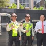 Bhabinkamtibmas Gondangdia Perkuat Sinergi Keamanan di The Plaza Office Tower