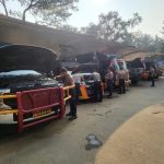 Dit Pamobvit Baharkam Polri Cek Kondisi Fisik Kendaraan Dinas dan Alat Material Khusus ‎