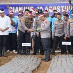 Wakapolri dan Kapolda Jawa Barat Tanam Serentak Bawang Putih di 14 Daerah di Jabar