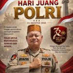 Kompol Syarif Wasdar ,SH,MH Kasat Tahti Polres Metro Depok Selamat Hari Juang Polri