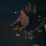 Berjibaku Siang Hingga Malam Bermandikan Keringat dan Debu Tangani Kebakaran Lahan, Dansat Brimob Polda Kalsel: Jiwa Raga Kami Demi Kemanusiaan