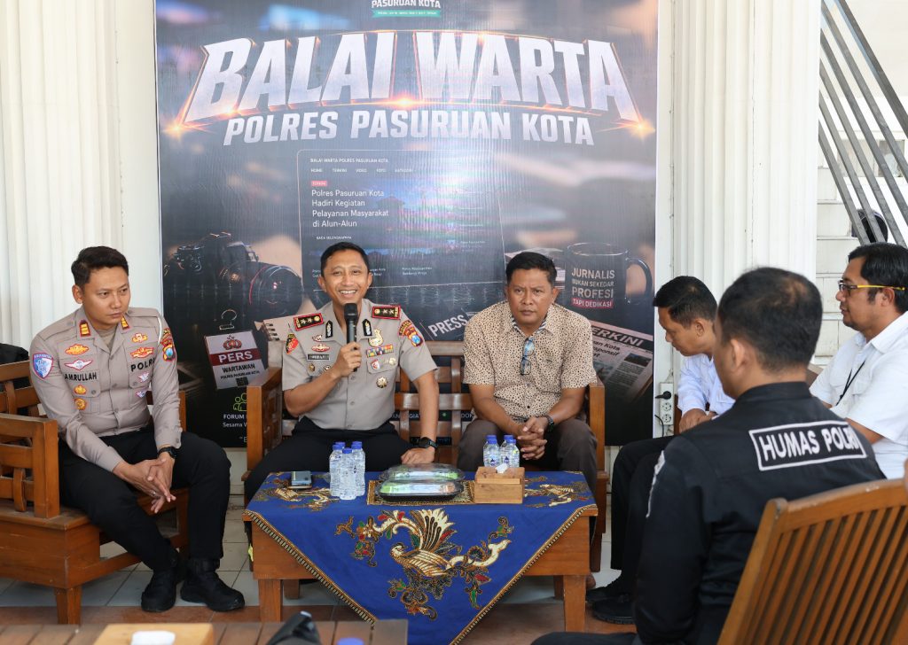 Influencer Dan Awak Media Siap Bersinergi Dengan Polres Pasuruan Kota Untuk Jaga Kamtibmas Dunia Digital