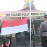 Wakapolres HSU Pimpin Upacara Hari Olahraga Nasional ke-43 Tahun 2026, Kapolres HSU Ajak Personel Tingkatkan Semangat Olahraga dan Kebugaran