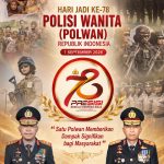 78 Tahun Polwan Kapolda Banten Apresiasi Pengabdian dan Dedikasi Polisi Wanita
