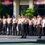 Pimpin Apel Gabungan, Kapolda Gorontalo Tekankan Deteksi Dini dan Kesiapsiagaan Kamtibmas