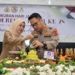 Hadiri Syukuran HUT ke-78 Polisi Wanita, Ini Pesan Penuh Makna Kapolresta Jambi