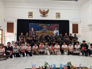 Ikrar Komunitas Game Online Pasuruan Kota,  Tim Turnamen Mobile Legends Komitmen Jaga Kamtibmas