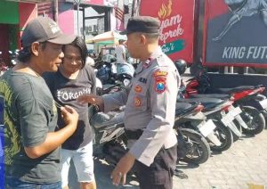 Jaga Kamtibmas Akhir Pekan, Polsek Pohjentrek Hadir di Tengah Masyarakat
