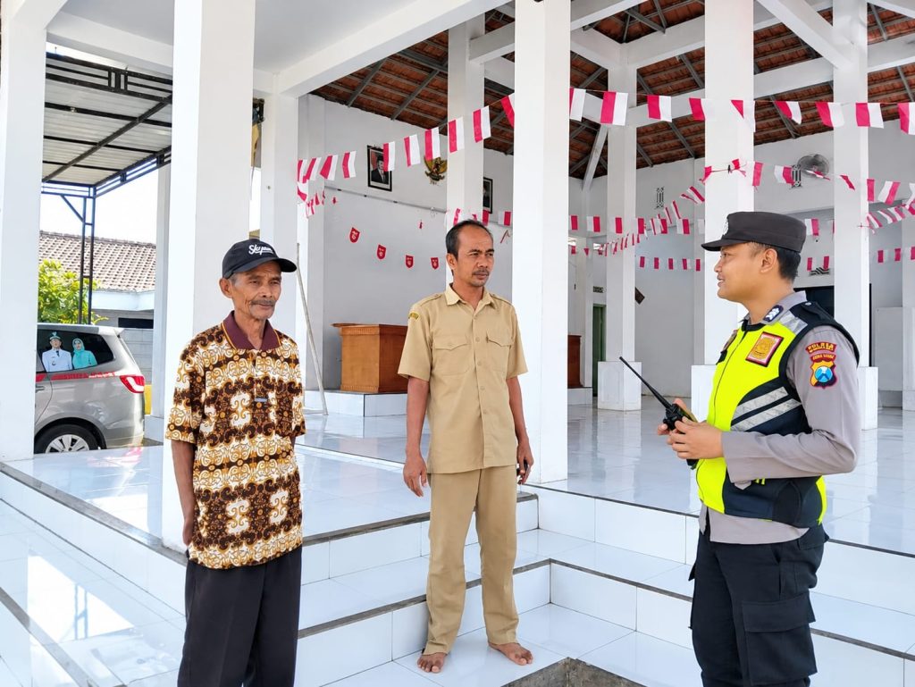  Jalin Sinergi dengan Pemerintah Desa, Polsek Rejoso Perkuat Harkamtibmas