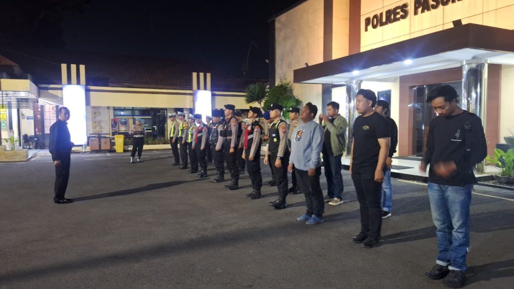 Patroli SAE Akhir Pekan, Polres Pasuruan Kota Wujudkan Kamtibmas Aman dan Kondusif