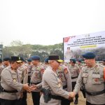 Polda Kalsel Terima 100 Personel BKO untuk Perkuat Penanganan Kebakaran Hutan dan Lahan