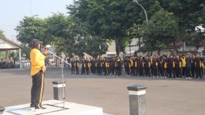 Perkuat Kebugaran Dan Soliditas, Personel Polres Pasuruan Kota Ikuti Olahraga Bersama