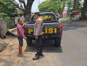 Polsek Kraton Perkuat Harkamtibmas Melalui Patroli Dialogis