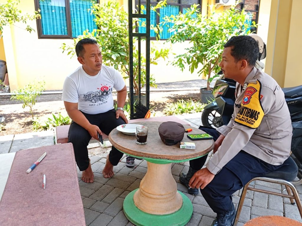 Bhabinkamtibmas Desa Sungikulon Perkuat Sinergi Bersama Masyarakat, Wujudkan Harkamtibmas Kondusif