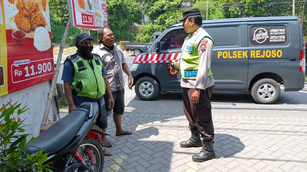 Polsek Rejoso Ajak Juru Parkir Jadi Mitra Polri dalam Menjaga Kamtibmas
