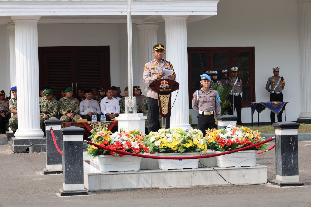 Apel Gelar Pasukan Operasi Patuh Semeru 2026, Polres Pasuruan Kota Teguhkan Komitmen Wujudkan Kamseltibcarlantas Yang Aman Dan Kondusif