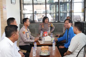 Teguhkan Semangat Polisi Bersama Masyarakat, Kapolres Pasuruan Kota Jalin Silaturahmi Hangat Dengan Ketua PMII Pasuruan