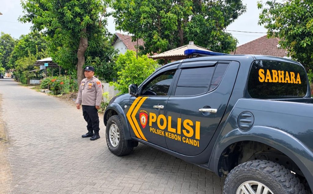 Cegah Gangguan Kamtibmas, Polsek Keboncandi Rutin Gelar Patroli Siang Hari